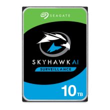 Disco duro interno Seagate SkyHawk ST10000VE001 de 10 TB con velocidad de 7200 RPM y tamaño de 3.5 pulgadas.