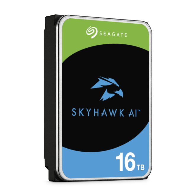 Seagate SkyHawk AI disco duro interno 16 TB 7200 RPM 512 MB 3.5″ Serial ATA III 3 Seagate SkyHawk AI disco duro soluciones de almacenamiento