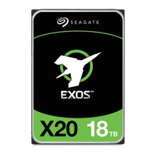 Imagen del disco duro interno Seagate Enterprise Exos X20 de 18 TB, 7200 RPM, tamaño 3.5 pulgadas y conexión Serial ATA III, código SKU ST18000NM003D