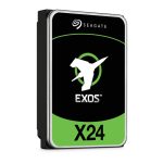 Seagate Exos X24 disco duro interno con 20 TB de capacidad, 7200 RPM y 512 MB de caché, modelo ST20000NM002H, ideal para almacenamiento masivo.