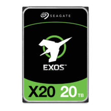 Disco duro interno Seagate Enterprise Exos X20 20 TB 7200 RPM, tamaño 3.5 pulgadas, con interfaz SAS. SKU: ST20000NM003D