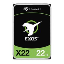 Seagate Exos X22 ST20000NM004E disco duro interno de 20 TB, 7200 RPM, 512 MB de caché, tamaño 3.5 pulgadas, conexión Serial ATA III