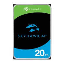 Disco duro interno Seagate SkyHawk AI con capacidad de 20 TB, velocidad de 7200 RPM y caché de 256 MB, SKU ST20000VE002