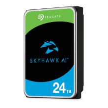 Seagate SkyHawk AI disco duro interno 24 TB, 7200 RPM, 512 MB, 3.5 pulgadas, Serial ATA III. SKU: ST24000VE002
