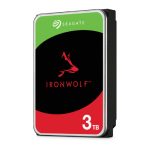 Imagen del Seagate IronWolf ST3000VN006, un disco duro interno con capacidad de 3 TB, velocidad de 5400 RPM y caché de 256 MB