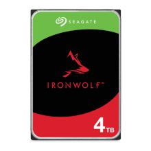 Disco duro interno Seagate IronWolf de 4 TB, 5400 RPM, con 256 MB de caché, tamaño 3.5 pulgadas y conexión Serial ATA III, SKU ST4000VN006