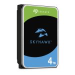 Imagen del disco duro interno Seagate SkyHawk ST4000VX016 con 4 TB de capacidad, 256 MB de caché y tamaño de 3.5 pulgadas, compatible con Serial ATA III