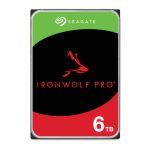 Seagate IronWolf Pro ST6000NT001, disco duro interno de 6 TB, 7200 RPM, 256 MB de caché, tamaño 3.5 pulgadas