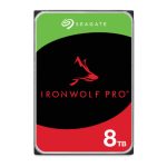 Seagate IronWolf Pro ST8000NT001 disco duro interno con 8 TB de capacidad, 7200 RPM, 256 MB de caché y formato de 3.5 pulgadas, compatible con Serial ATA III