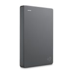 Disco duro externo Seagate Archive HDD Basic, capacidad de 1 TB, tamaño de 2.5 pulgadas, puerto USB 3.2 Gen 1, color plata. SKU: STJL1000400