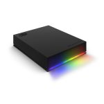 Imagen del disco duro externo Seagate Game Drive FireCuda de 2 TB con conexión Micro-USB B 3.2 Gen 1, color negro, SKU STKL2000400