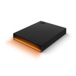 Imagen del disco duro externo Seagate Game Drive FireCuda de 2 TB con conexión Micro-USB B 3.2 Gen 1, color negro, SKU STKL2000400