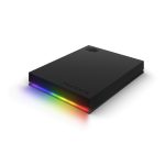 Imagen del disco duro externo Seagate Game Drive FireCuda de 2 TB con conexión Micro-USB B 3.2 Gen 1, color negro, SKU STKL2000400