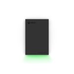 Vista del Seagate Game Drive, disco duro externo de 2 TB, compatible con USB 3.2 Gen 1, modelo STKX2000400, en color negro. Ideal para almacenamiento adicional.