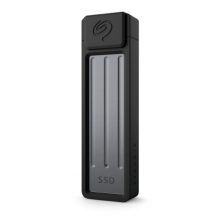 Seagate Disco Duro Modelo STMX1000400 con 1TB de almacenamiento, tecnología Thunderbolt y USB Tipo C 3.2 Gen 2 Gris