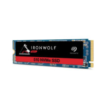 Seagate IronWolf 510 SSD M.2 con capacidad de 1.92 TB, conexión PCI Express 3.0 NVMe y tecnología 3D TLC, SKU ZP1920NM30011