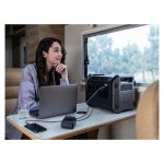 Imagen de la estación de energía portátil Segway Cube 1000 con 2200 W de potencia, batería de Fosfato de hierro-litio (LiFePo4) y peso de 16,2 kg. SKU AA.13.04.02.0004