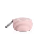 Altavoz portátil monofónico Fresh 'n Rebel Rockbox Round H2O en color rosa, potencia de 3 W, SKU 1RB410CU