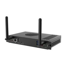 Smart Mini PC modelo AMG1 en color negro con 8 GB de memoria DDR4-SDRAM y 64 GB de almacenamiento. SKU UGK-AMG1