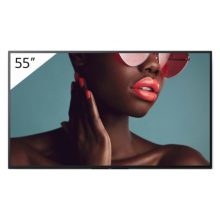 Sony FW-55BZ40L pantalla plana de 55 pulgadas para señalización digital, LCD, 4K Ultra HD, 700 cd/m², Wifi, Android, SKU FW-55BZ40L en color negro