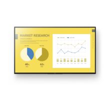 Sony FW-55EZ20L pantalla de señalización LED de 55 pulgadas con 4K Ultra HD, WiFi, 350 cd/m², Android, SKU FW-55EZ20L