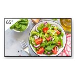 Pantalla plana Sony FW-65BZ35L de 65 pulgadas para señalización digital, LCD, Wi-Fi, 550 cd / m², 4K Ultra HD, color negro, Android 24/7, SKU: FW-65BZ35L