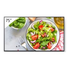 Sony FW-75BZ35L pantalla de señalización digital, 75 pulgadas, LCD, 4K Ultra HD, Wifi, 550 cd/m², Android 24/7