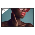 Sony FW-85BZ40L pantalla de señalización plana de 85 pulgadas con resolución 4K Ultra HD, tecnología LCD, brillo de 650 cd/m², Wifi, en color negro. SKU: FW-85BZ40L.B