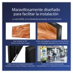 Sony FW-98BZ30L pantalla de señalización digital con LED de 98 pulgadas, Wifi, 440 cd/m² de brillo, 4K Ultra HD, color negro, compatible con Android, SKU FW-98BZ30L