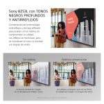 Sony pantalla de señalización digital de 98 pulgadas LED con resolución 4K Ultra HD, Wifi integrado, 780 cd/m² brillante, SKU FW-98BZ53L, en color negro, diseñada para uso 24/7 con Android