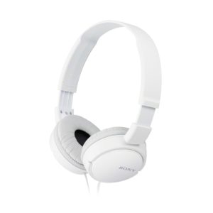 Auriculares Sony modelo MDR-ZX110AP con micrófono incorporado, control de llamadas, SKU MDRZX110APW.CE7
