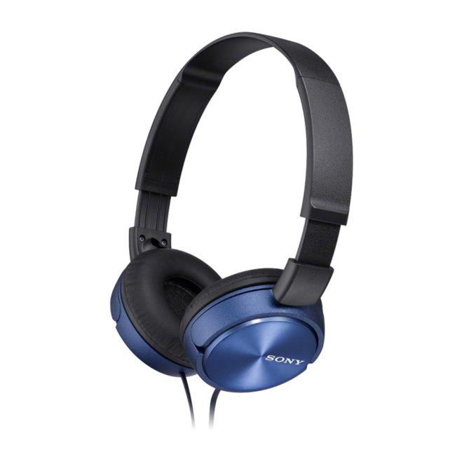 Sony Auriculares MDR-ZX310AP con micrófono y cable plano Auriculares Sony MDR-ZX310AP con micrófono integrado y cable plano en color negro, SKU: MDRZX310APL.CE7
