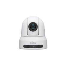 Imagen de la cámara de seguridad Sony modelo SRG-X120 que ofrece resolución 4K de 3840 x 2160 pixeles para instalar en techo o poste, SKU: SRG-X120WC