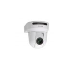 Imagen de la cámara de seguridad IP interior Sony SRG-X40UH con resolución 3840 x 2160 pixeles, montada en techo o pared, SKU SRG-X40UH/WC.
