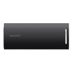 Imagen de la cámara de seguridad IP Sony SRG-XB25 con resolución 3840 x 2160 pixeles y SKU SRG-XB25B, diseñada para uso en interiores.