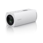 Imagen de la Sony SRG-XB25, una cámara de seguridad IP para interiores con resolución 3840 x 2160 píxeles y zoom óptico 25x, SKU SRG-XB25W