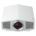 Proyector Sony VPL-XW6100 de alcance estándar con 2700 lúmenes ANSI, tecnología SXRD y resolución UHD 4K (3840x2160), color blanco, SKU VPL-XW6100/W