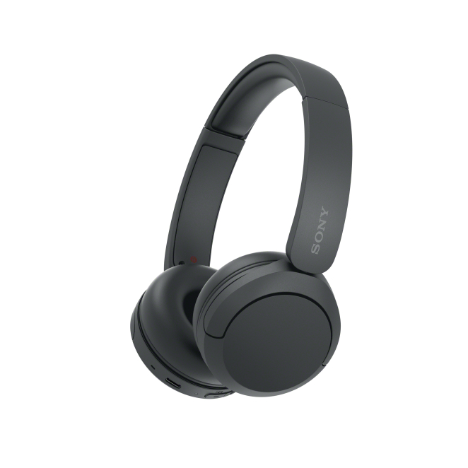 Sony Auriculares Inalámbricos Diadema WH-CH520 con Micrófono Integrado Auriculares inalámbricos Sony WH-CH520 de diadema, color negro, con conectividad Bluetooth y puerto USB Tipo C, SKU WHCH520B.CE7