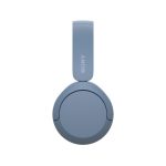 Auriculares inalámbricos Sony WH-CH520 de diadema en color azul, con conectividad Bluetooth, USB Tipo C y micrófono para llamadas - SKU WHCH520L.CE7