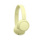 Auriculares inalámbricos diadema Sony WHCH520Y.CE7 en color amarillo con USB Tipo C, Bluetooth y diseño para llamadas y música