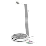 SPEEDLINK ESTRADO soporte activo para teléfono móvil de color plata, ideal para auriculares, SKU SL800102WE