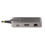 StarTech.com Adaptador Multipuertos USB-C, Docking Station HDMI 4K60, Hub USB 3.0 de 2 Puertos, PD 100W, SKU 103B-USBC-MULTIPORT