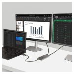 StarTech.com Adaptador USB-C a HDMI doble, soporta 2 monitores en 4K 60Hz, con entrega de alimentación PD de 100W y cable de 30cm. SKU 109B-USBC-HDMI