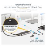 StarTech.com Adaptador USB-C a HDMI doble, soporta 2 monitores en 4K 60Hz, con entrega de alimentación PD de 100W y cable de 30cm. SKU 109B-USBC-HDMI