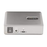 Hub StarTech.com de interfaz USB 3.2 Gen 2 Type-C con velocidad de 10000 Mbit/s en color plata, SKU 10G5A2CS-USB-C-HUB