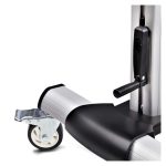 StarTech.com carrito soporte móvil con ruedas para TV de pantalla plana de 60 a 100 pulgadas, soporte rodante ajustable en altura para televisor LCD. SKU 1110C-MOBILE-TV-CART