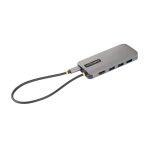 StarTech.com Adaptador USB C de Vídeo 4K a 60Hz con Hub de 3 Puertos USB-A de 5Gbps, Entrega de Alimentación USB de 100W, Red Ethernet y SD/microSD. SKU 115B-USBC-MULTIPORT.