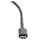Adaptador multipuertos USB C de StarTech con 2 puertos HDMI 4K a 60Hz, Hub USB-A 3.1 de 2 puertos 5Gbps, PD 100W, Ethernet Gigabit, ranuras SD y MicroSD, cable de 30cm, SKU 120B-USBC-MULTIPORT