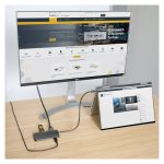 Adaptador Multipuertos USB C StarTech.com con vídeo HDMI de 4K y 60Hz, hub USB-A 3.2 de 3 puertos a 5Gbps, entrega de alimentación PD de 100W, GbE; SKU 127B-USBC-MULTIPORT