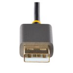 StarTech.com cable adaptador HDMI a DisplayPort, activo, 4K a 60Hz, HDR, alimentado por bus USB. SKU 128-HDMI-DISPLAYPORT.